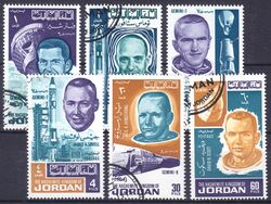 Jordanien 1966  Bemannte Erforschung des Weltraumes