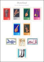 Sammlung DDR von 1971 - 1976 - postfrisch