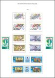 Sammlung DDR von 1979 - 1984 im Vordruckalbum