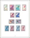 Sammlung Europa Cept von 1964 - 1969 - postfrisch
