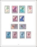 Sammlung Europa Cept von 1964 - 1969 - postfrisch