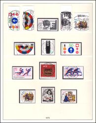 Sammlung BRD von 1971 - 1980 - gestempelt
