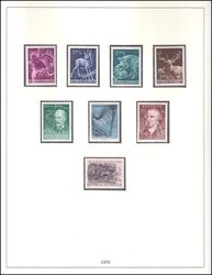 Sammlung sterreich von 1954 - 1979 - postfrisch