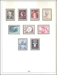 Sammlung sterreich von 1954 - 1979 - postfrisch