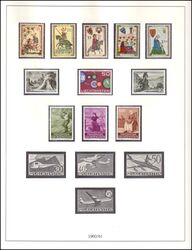 Sammlung Liechtenstein von 1960 - 1979 - postfrisch