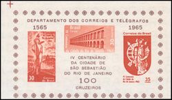 Brasilien 1965  400 Jahre Rio de Janeiro
