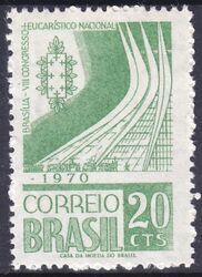 Brasilien 1970  8. Nationaler Eucharistischer Kongre