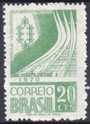Brasilien 1970  8. Nationaler Eucharistischer Kongreß