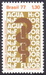 Brasilien 1977  Internationaler Zahnheilkundkongreß