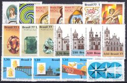 Brasilien 1977  versch. Ausgaben