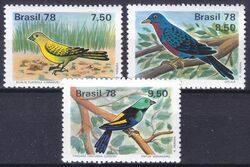 Brasilien 1978  Naturschutz: Vgel