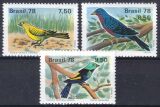 Brasilien 1978  Naturschutz: Vögel