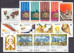 Brasilien 1979  versch. Ausgaben