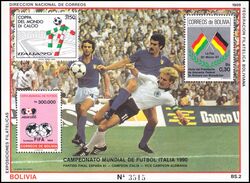 Bolivien 1989  Fuball-Weltmeisterschaft 1990 in Italien