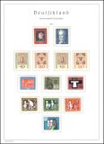 Sammlung BRD von 1954 - 1968 - postfrisch
