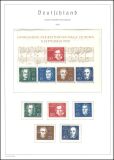Sammlung BRD von 1954 - 1968 - postfrisch