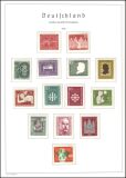 Sammlung BRD von 1954 - 1968 - postfrisch
