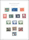 Sammlung BRD von 1954 - 1968 - postfrisch