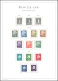 Sammlung BRD von 1954 - 1968 - postfrisch
