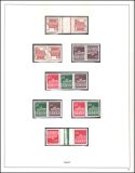 Sammlung BRD Zusammebdrucke ab 1964 - postfrisch