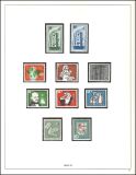 Sammlung BRD von 1954 - 1974 - postfrisch