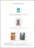 Sammlung Europa Briefmarken von 1993/94