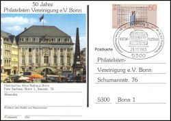 1983  50 Jahre Philatelisten Vereinigung e. V. Bonn