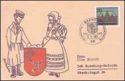 1964  Hauptstädte der Länder - Bremen
