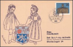 1964  Hauptstädte der Länder - Saarbrücken