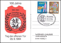 1984  100 Jahre Freiwillige Feuerwehr Kronshagen