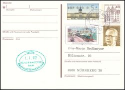 1992  Letzte Briefkastenleerung