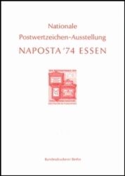 1974  100 Jahre Weltpostverein  UPU - Naposta `74