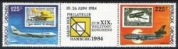 Gabun 1984  UPU Weltkongreß in Hamburg