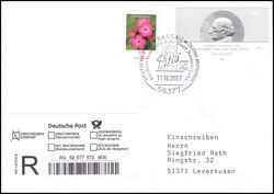 2007  Mischfrankatur auf R-Brief
