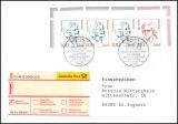 2000  Mischfrankatur auf R-Brief