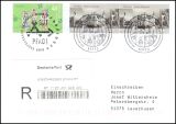 2007  Mischfrankatur auf R-Brief