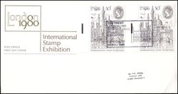 1980  Internationale Briefmarkenausstellung LONDON `80