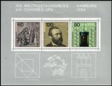 1984  UPU Weltpostkongress in Hamburg - Blockausgabe