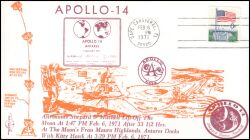 1971  Apollo 14 - Abflug vom Mond