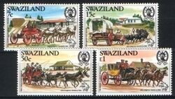 Swaziland 1984  UPU Weltpokongress in Hamburg - Postkutschen