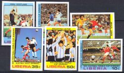 Liberia 1978  Fußball-Weltmeisterschaft in Argentinien