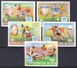 Niger 1978  Fußballweltmeisterschaft in Argentinien