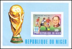 Niger 1978  Fußballweltmeisterschaft in Argentinien