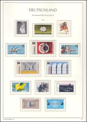 Sammlung BRD von 1960 - 1985 - postfrisch