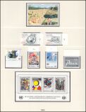 Sammlung UNO Wien/Genf 1972 - 1988 - postfrisch