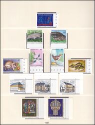 Sammlung Luxemburg 1968 - 1987 - postfrisch