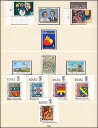 Sammlung Luxemburg 1968 - 1987 - postfrisch