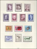 Sammlung Österreich 1965 - 1997 - postfrisch