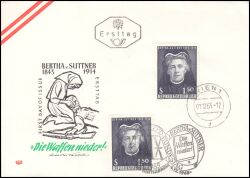 Ersttagsbriefe Österreich im Album