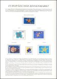 Sammlung Europa Briefmarken von 1993/95